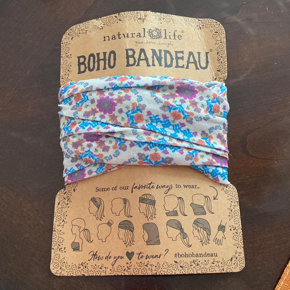 NWT Natural Life Boho Bandeau